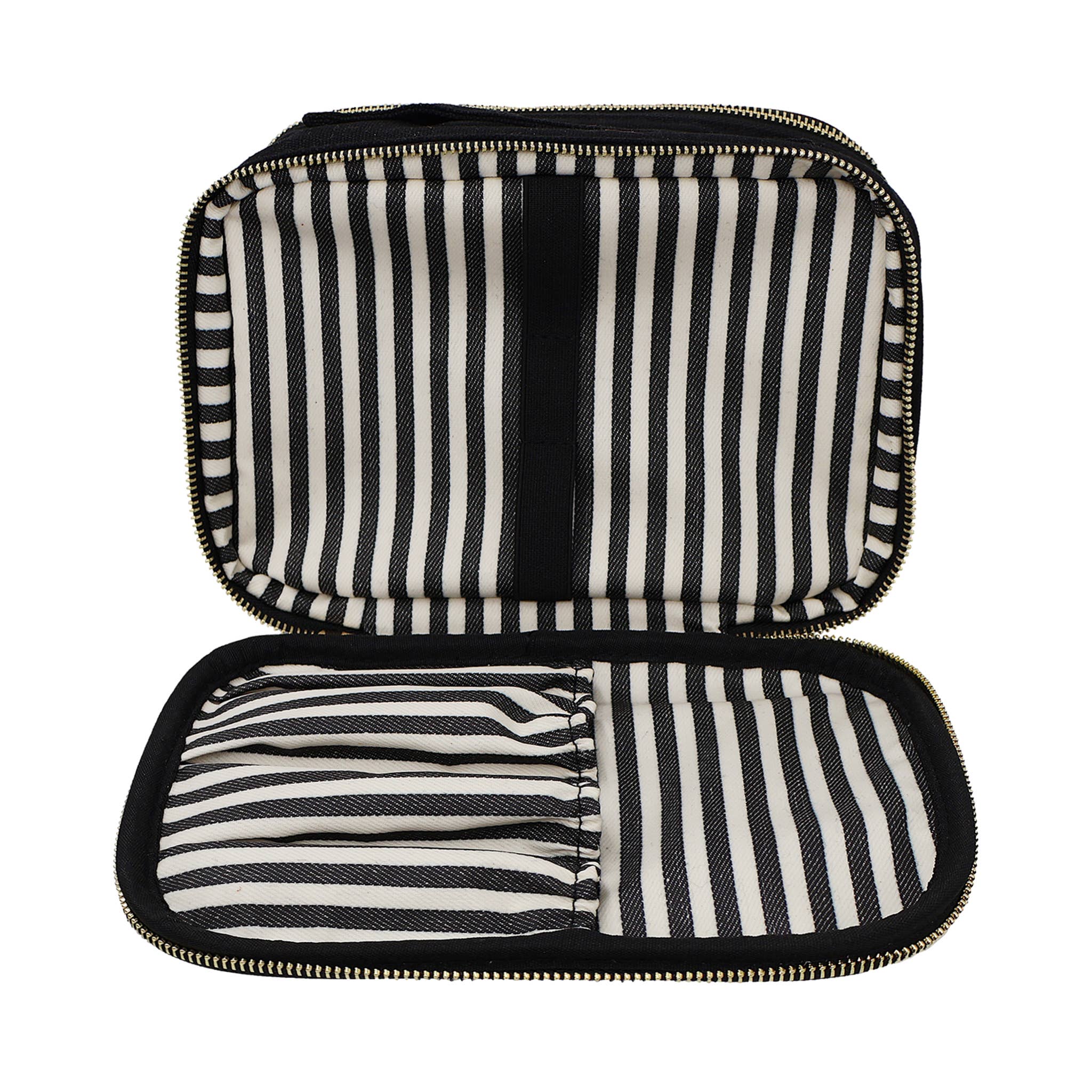 Double-Sided Makeup Case, Black