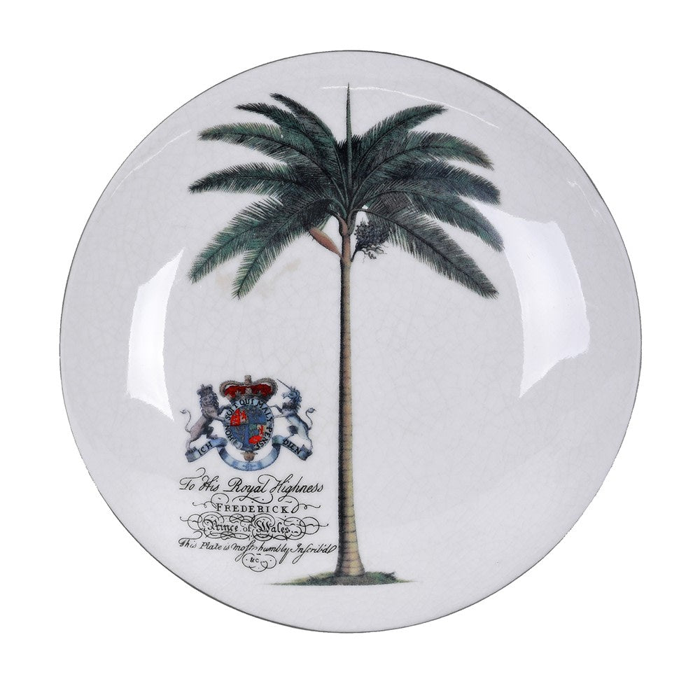 Regency Palm Porcelain Trinket Box