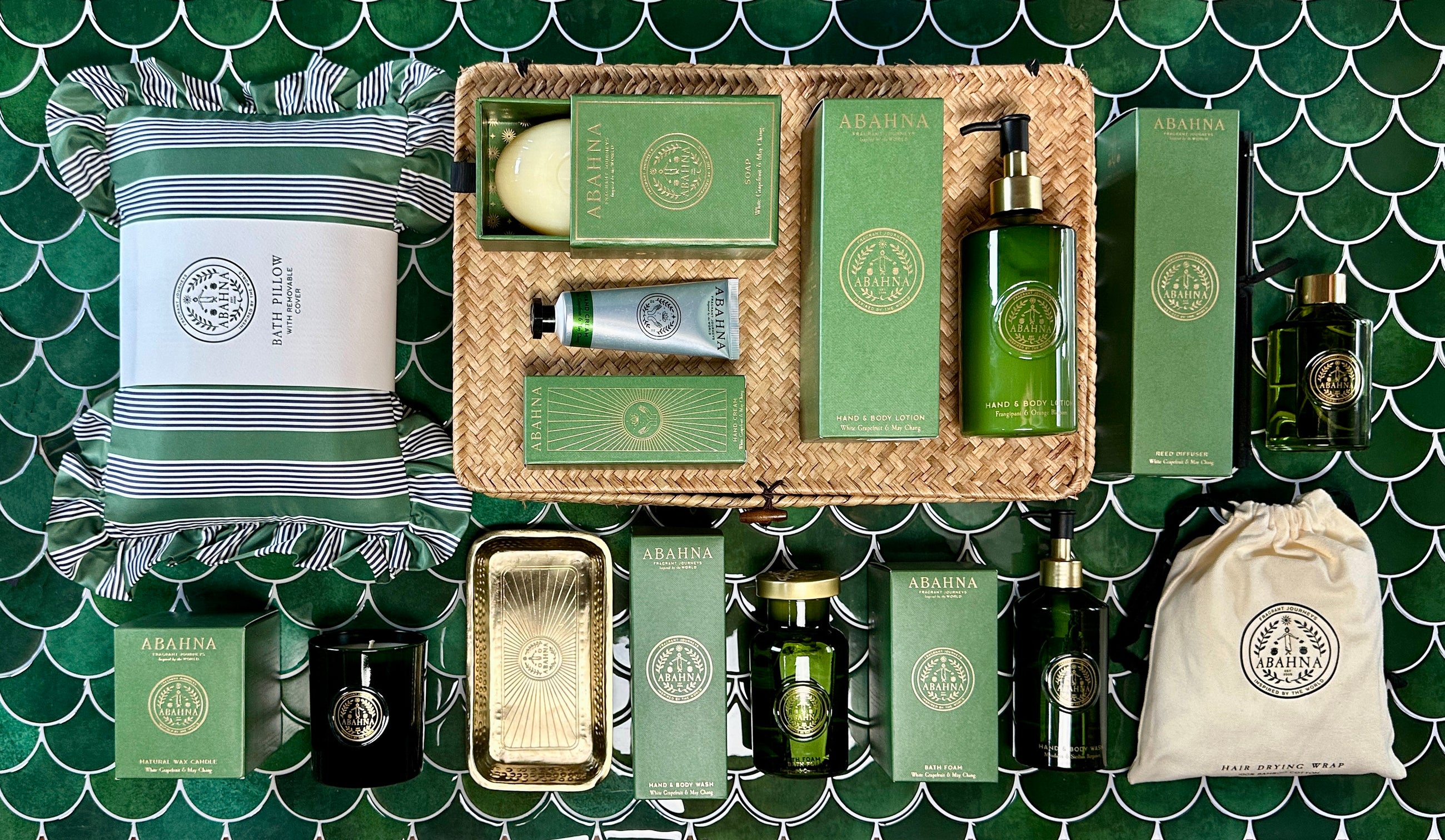 Ultimate Bathroom Hamper - White Grapefruit & May Chang