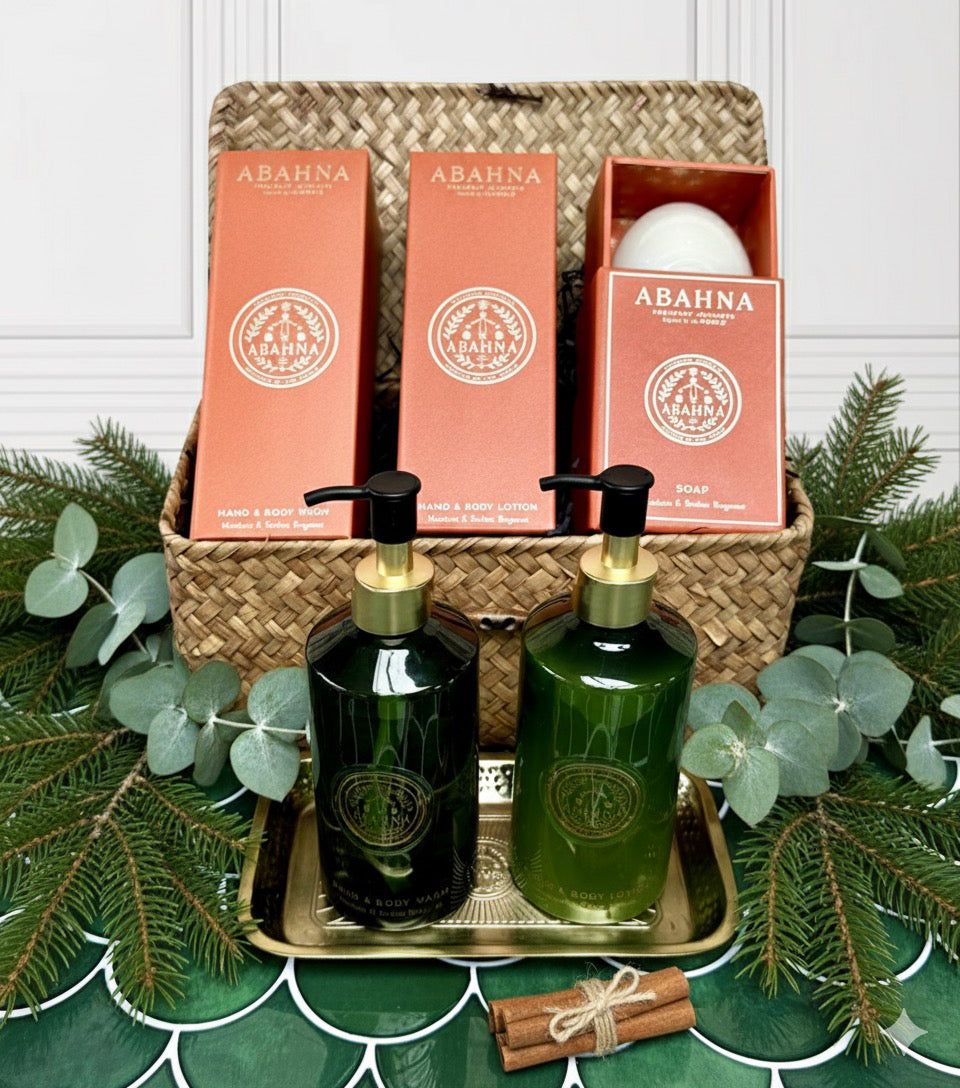 Bathroom Essentials Hamper - Mandarin & Sicilian Bergamot