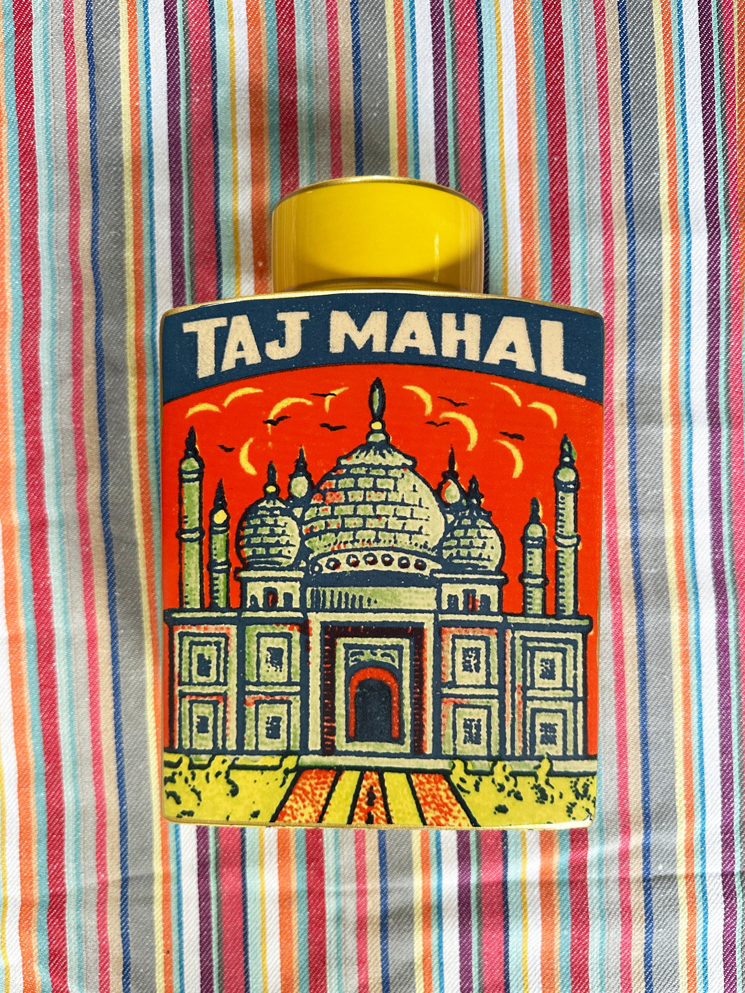 Vintage style Indian ginger jar