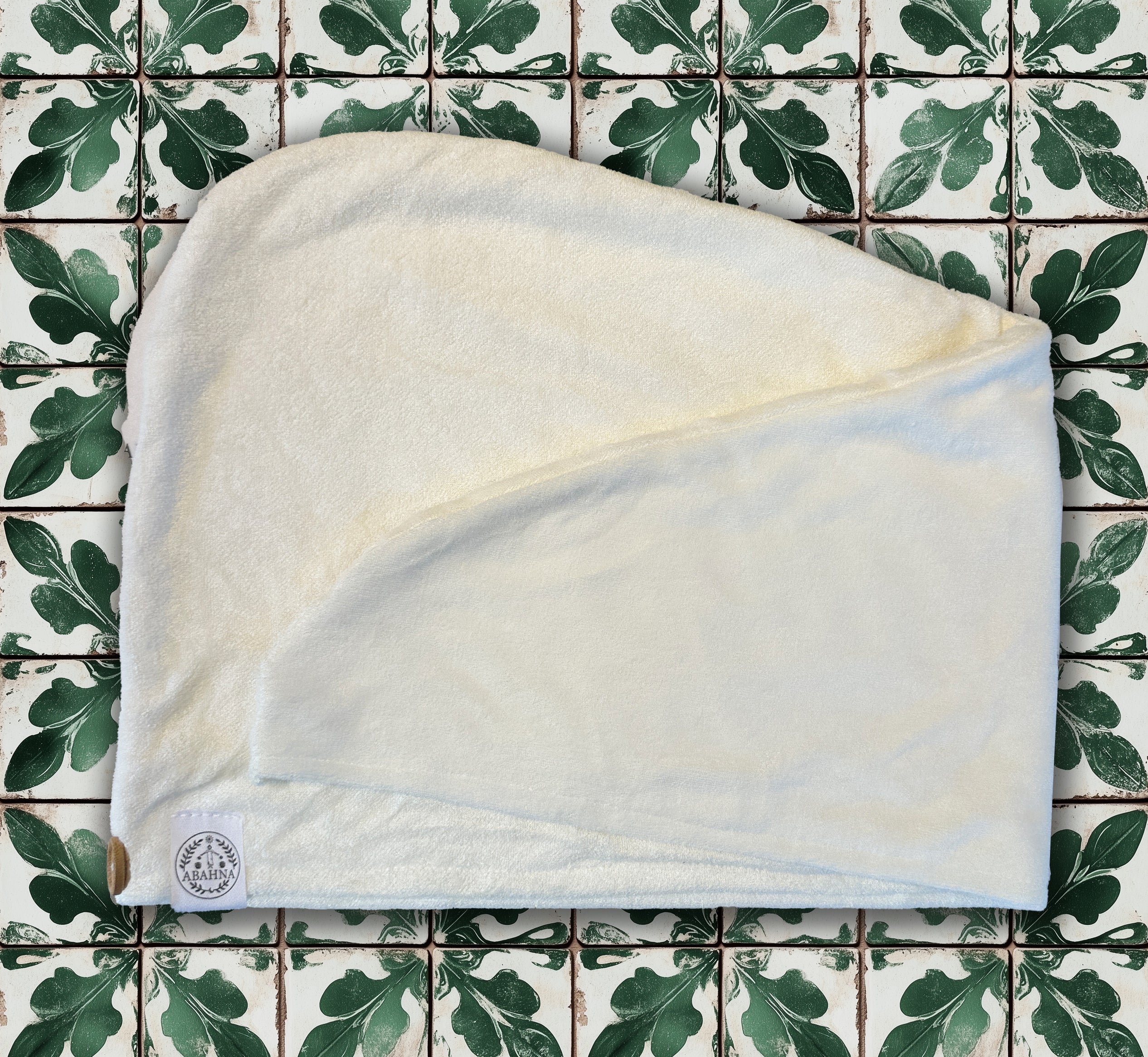 Bamboo hair drying wrap – ultra absorbent, reduces frizz and protects hair