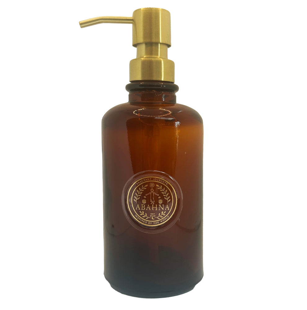 Luxury refill set with Mandarin & Sicilian Bergamot eco pouch – Abahna