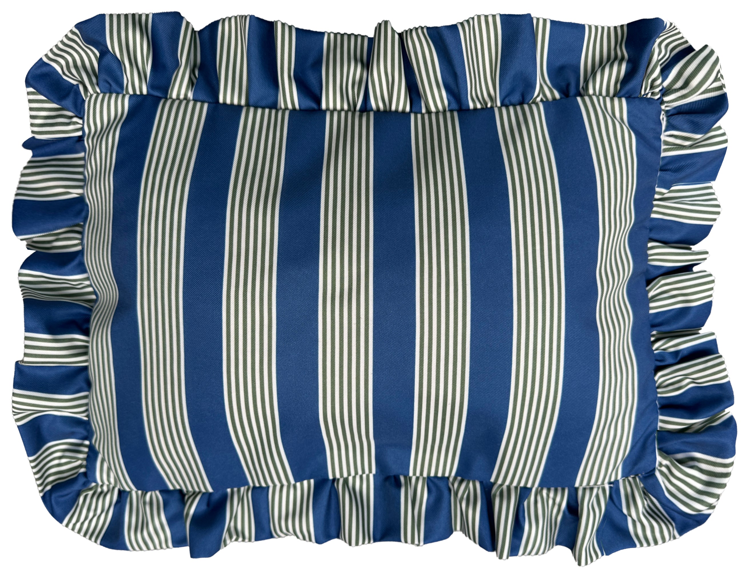 The Original Bath Pillow - blue & green (boxed)