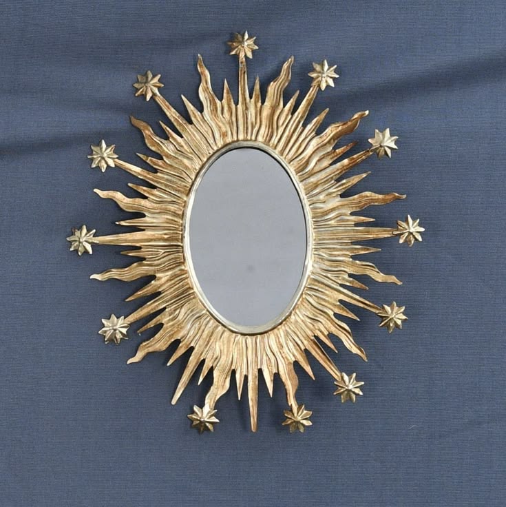 Oval Sun Ray Mirror