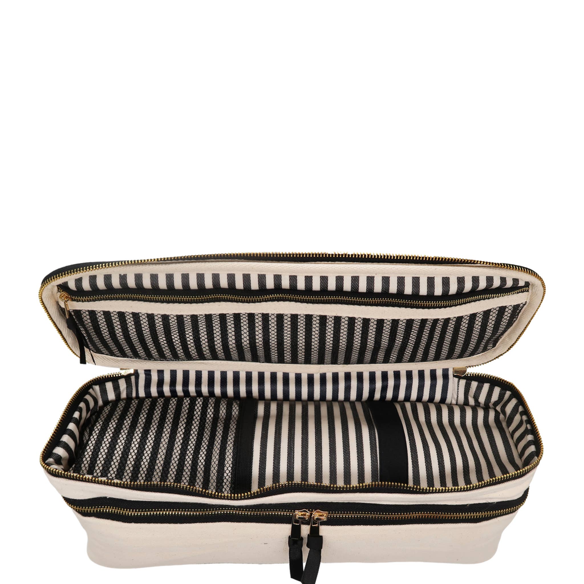 Double Hair Tools Travel Case, Cream