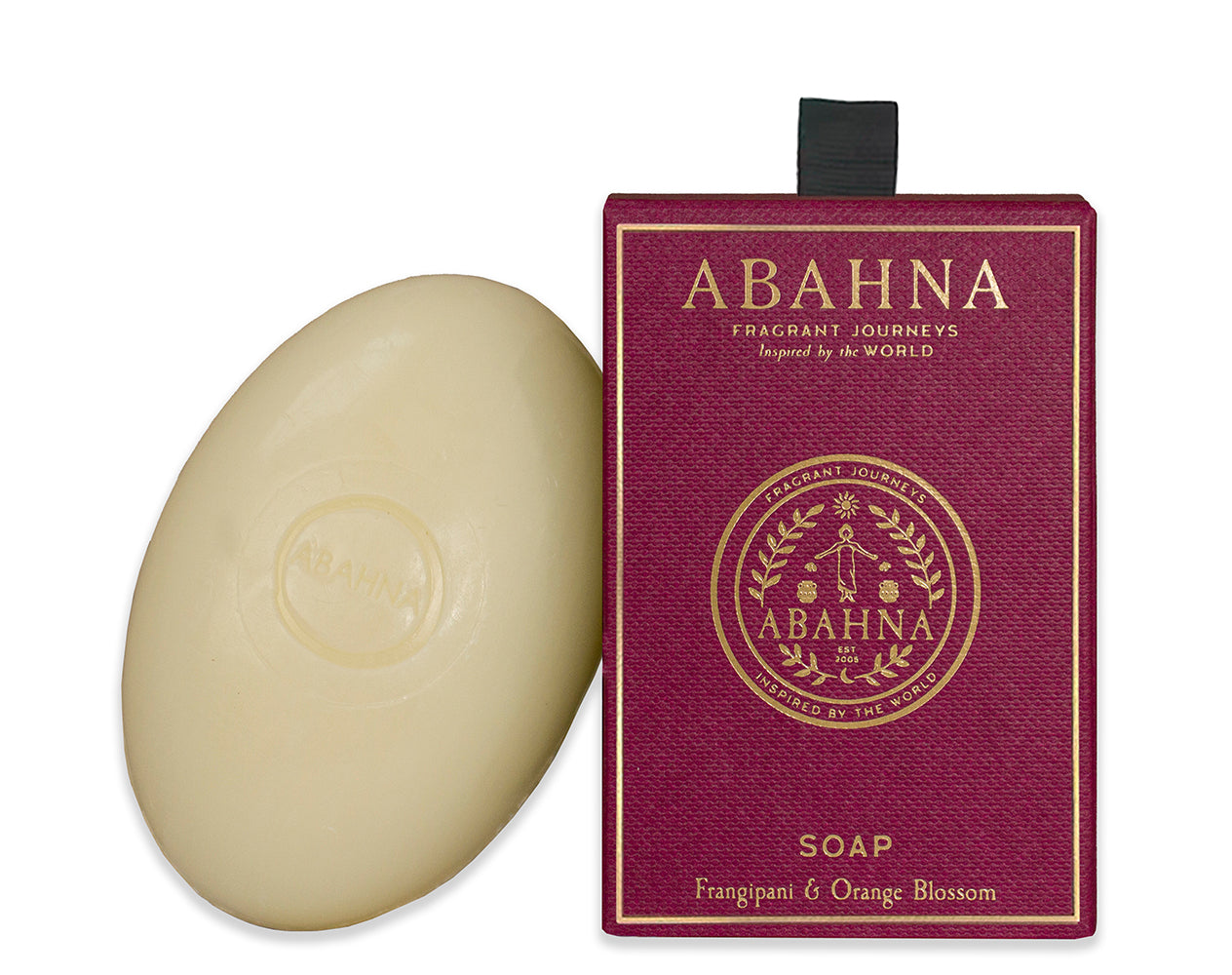 Frangipani & Orange Blossom bath foam with nourishing floral soap – Abahna gift set