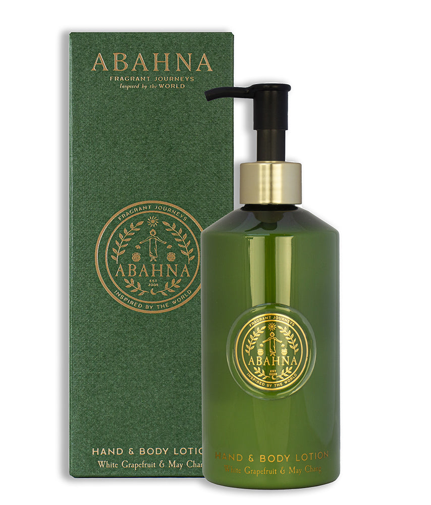 Abahna Frangipani & Orange Blossom hand & body wash – luxury floral cleanser