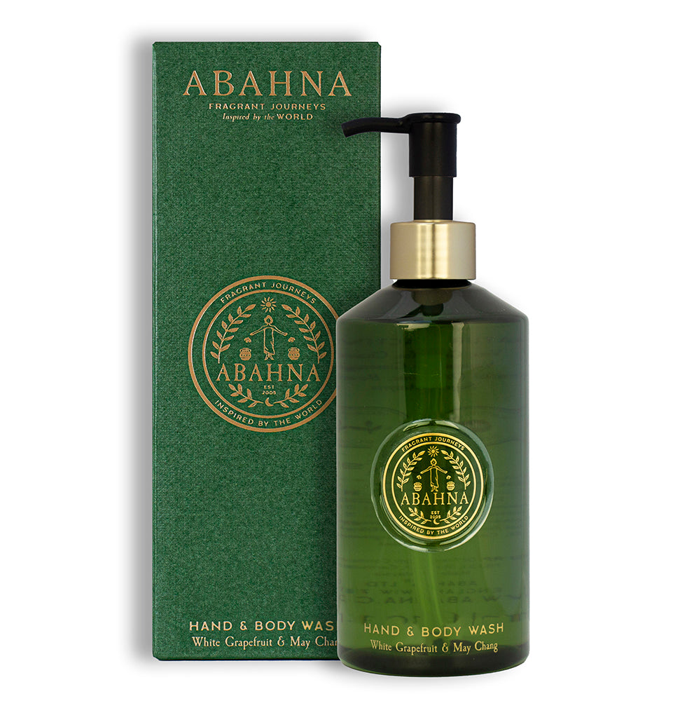 Vegan and cruelty free cloakroom set – citrus hand wash and diffuser by Abahna