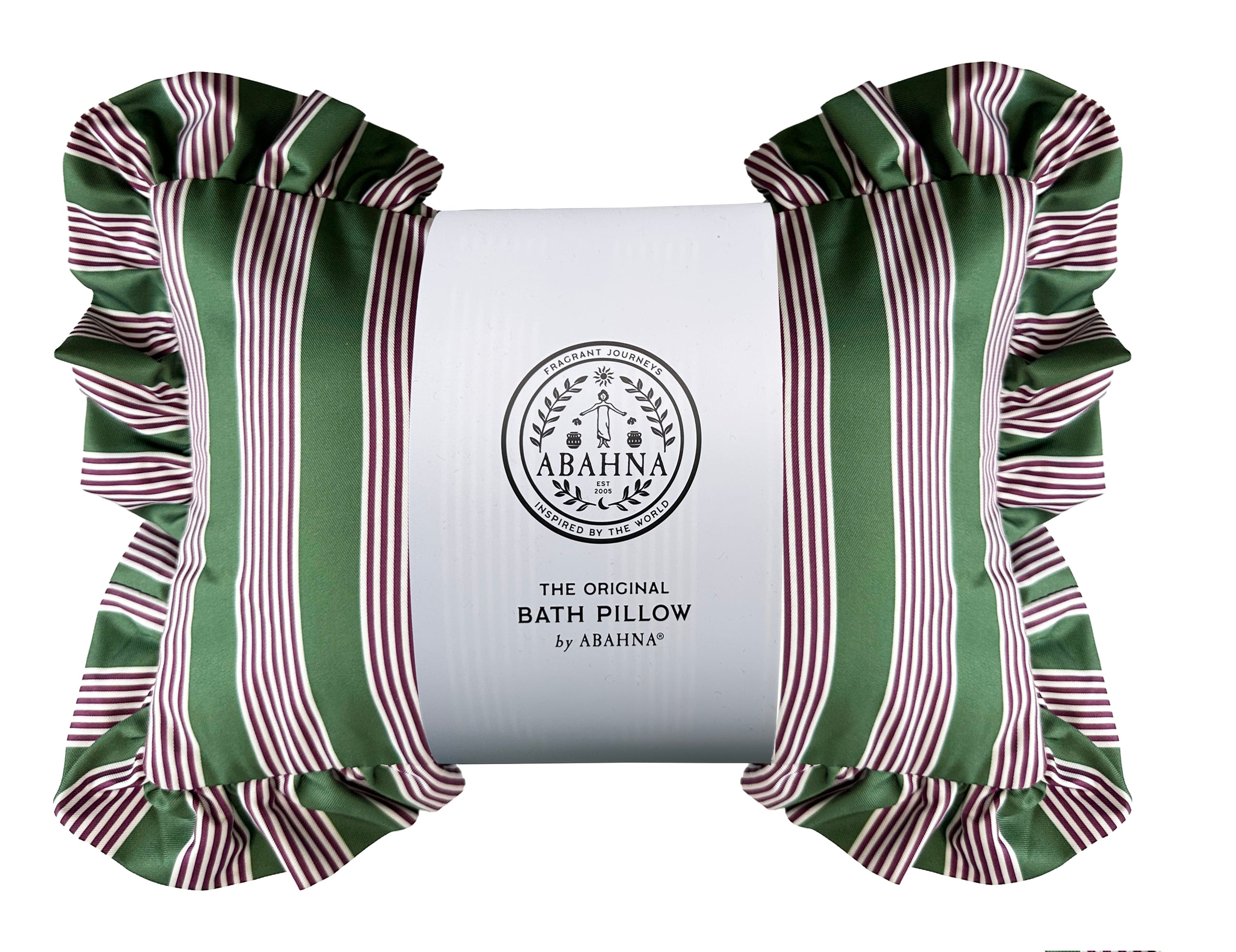 The Original Bath Pillow - pink & green