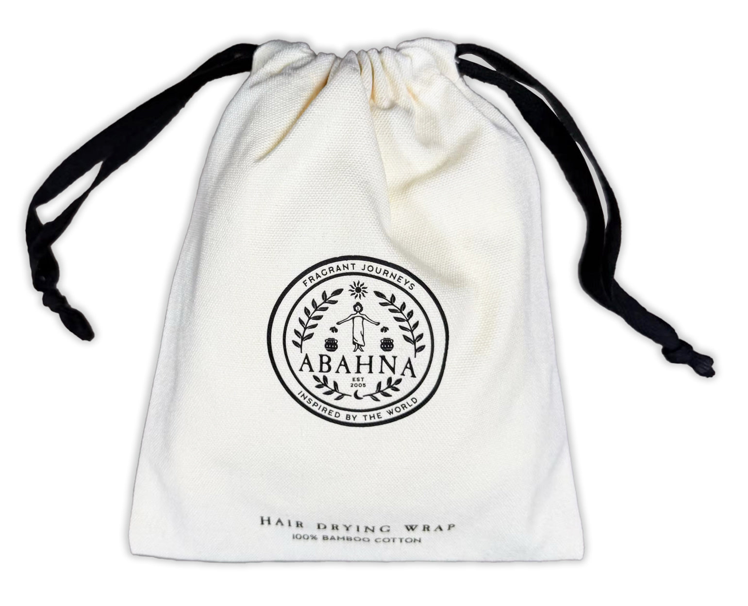 Abhana Cotton Hair Wrap Comes in this beautiful bag
