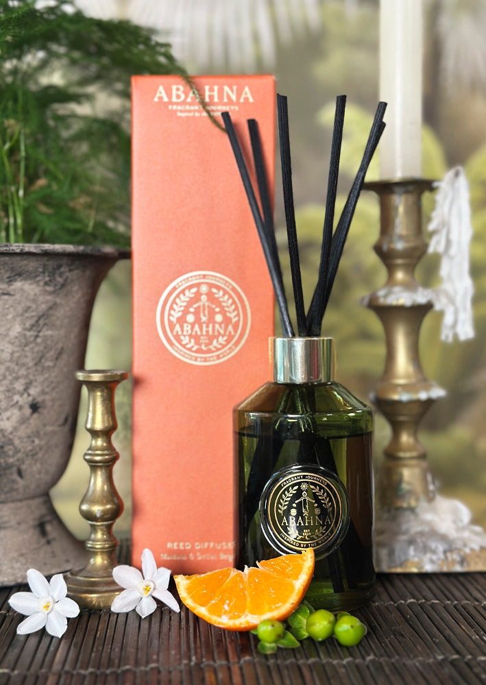 Vegan and cruelty free cloakroom set – citrus hand wash and diffuser by Abahna