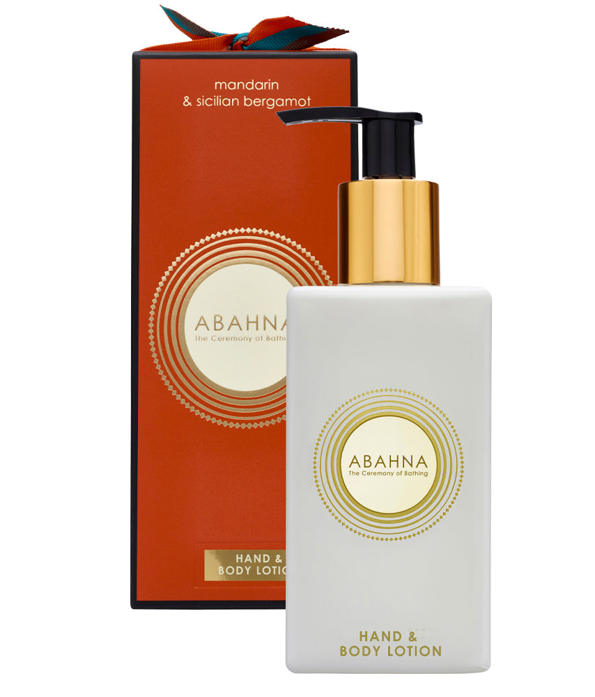 Luxury citrus body lotion with baobab, argan and coconut oils – Abahna | Sale