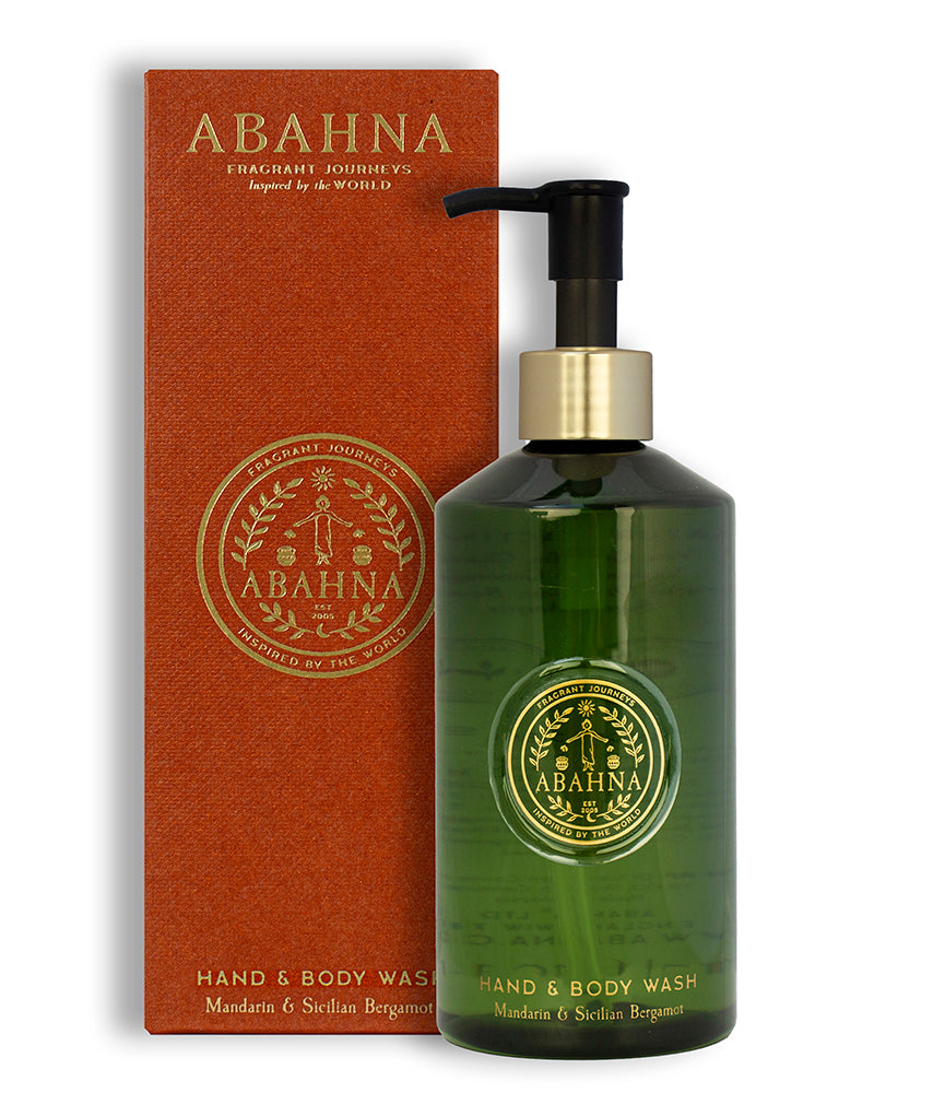 Luxury hand & body wash – Mandarin & Sicilian Bergamot fragrance