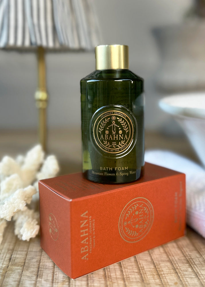 Luxury citrus bath foam with chamomile, aloe vera & ginseng – Abahna