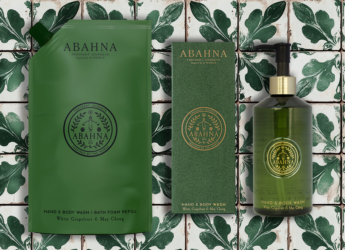 Luxury citrus hand & body wash with eco refill pouch – Abahna
