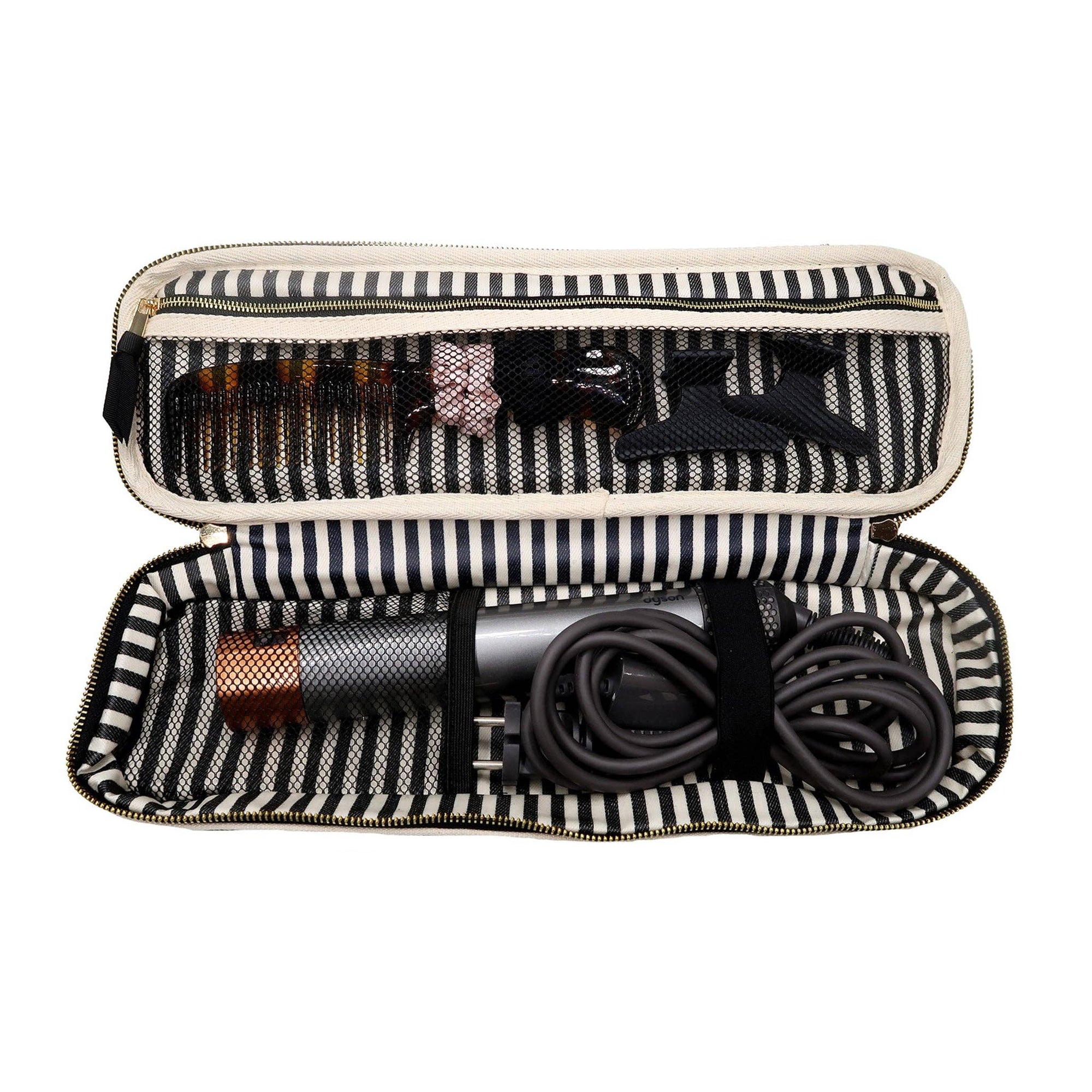 Double Hair Tools Travel Case, Black