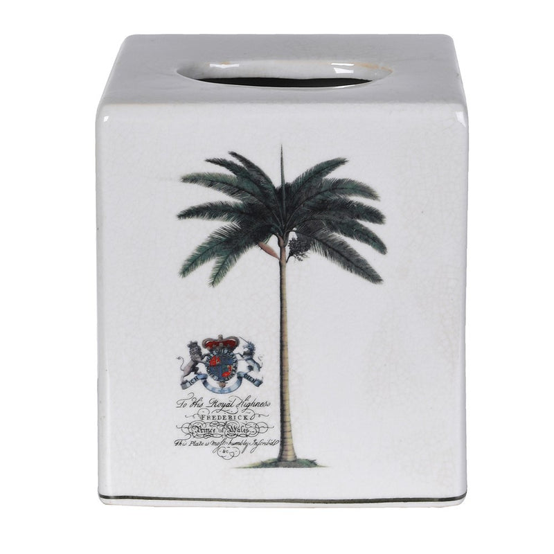 Regency Palm Tissue Box