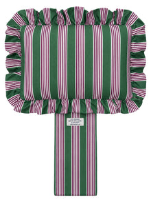The Original Free Standing Bath Pillow by Abahna® Heritage Stripe (Pink)
