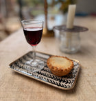 Enamelled decorative Epine Tray