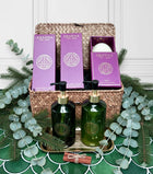 Bathroom Essentials Hamper - Frangipani & Orange Blossom