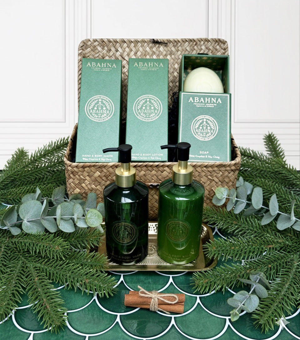 Bathroom Essentials Hamper - White Grapefruit & May Chang