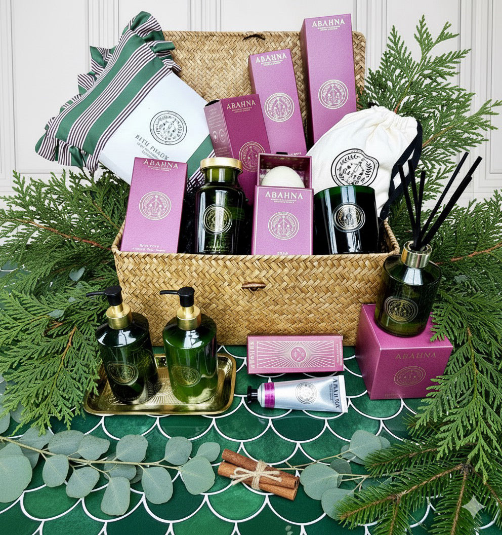 Ultimate Bathroom Hamper - Frangipani & Orange Blossom