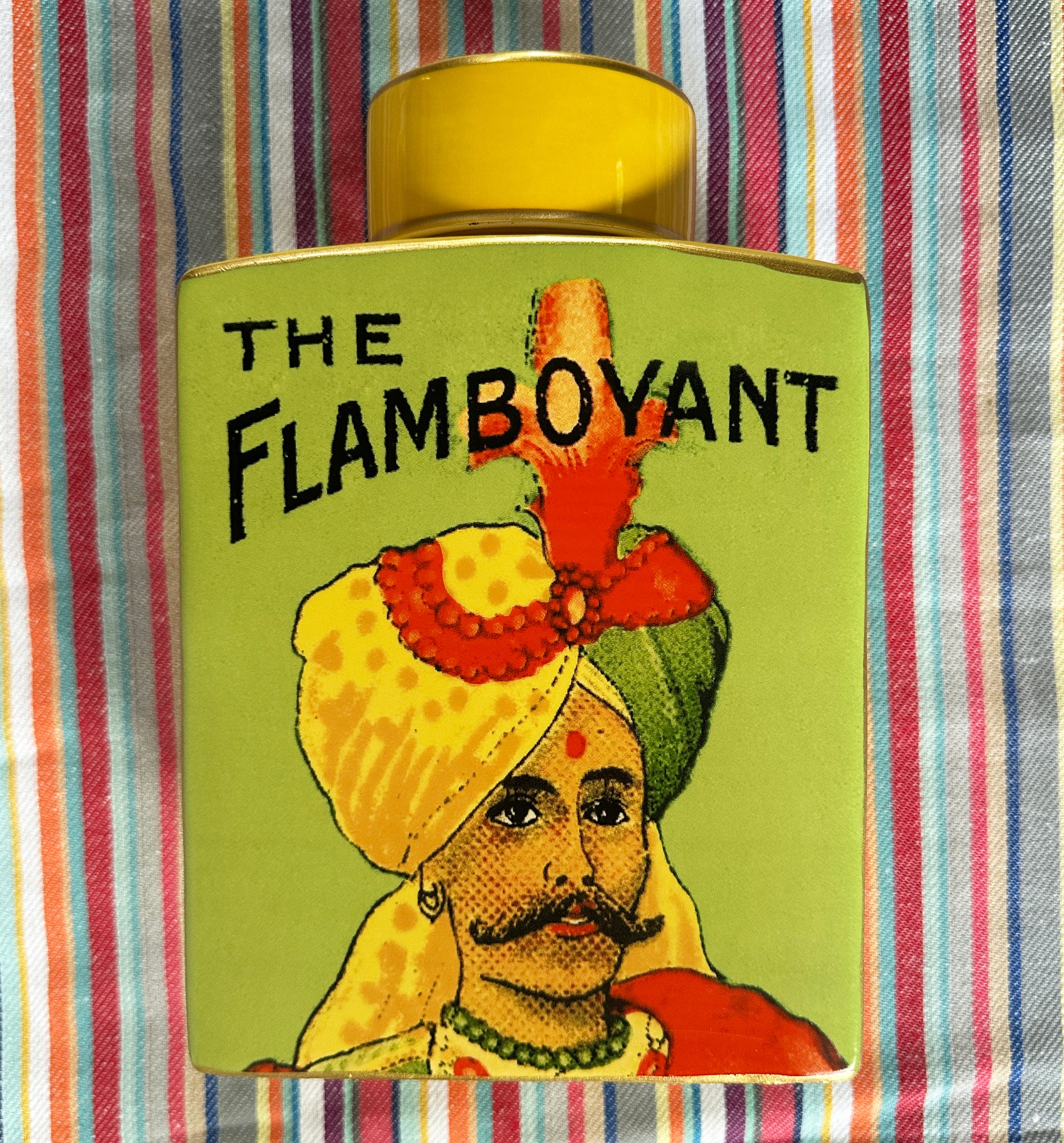 Vintage style Indian ginger jar