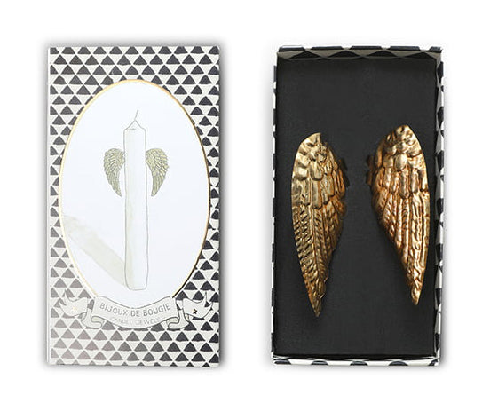 Angel wing candle jewellery
