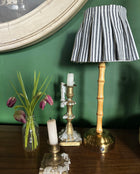 Cordless Bamboo Lamp with shade