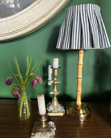 Cordless Bamboo Lamp with shade