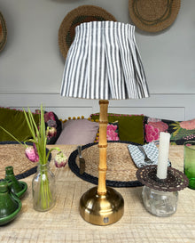 Cordless Bamboo Lamp with shade