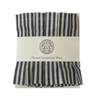 Black and White Stripe Pleated Bathroom Lamp Shade | Abahna