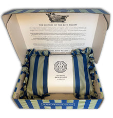 The Original Bath Pillow - blue & green (boxed)