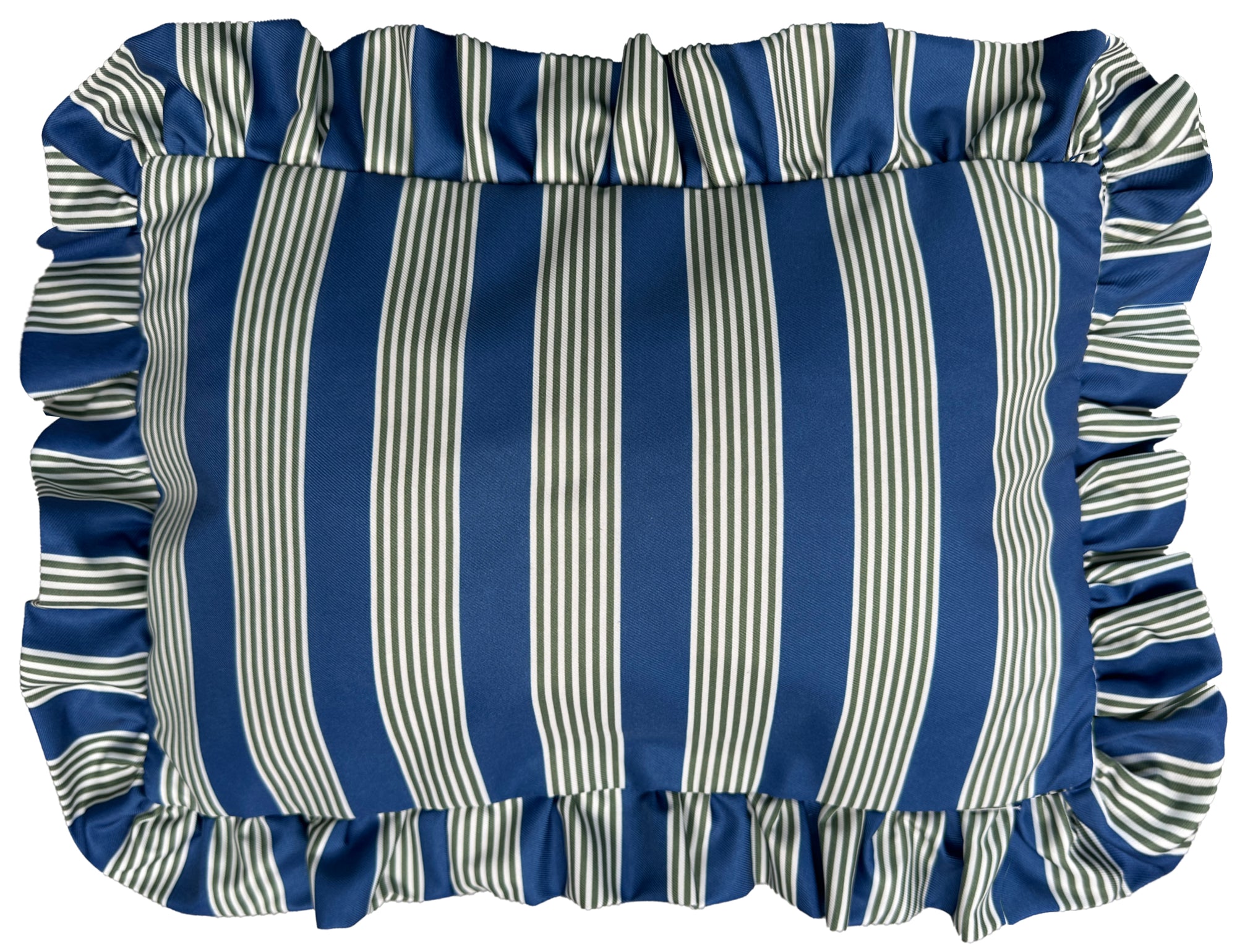 The Original Bath Pillow - blue & green (boxed)