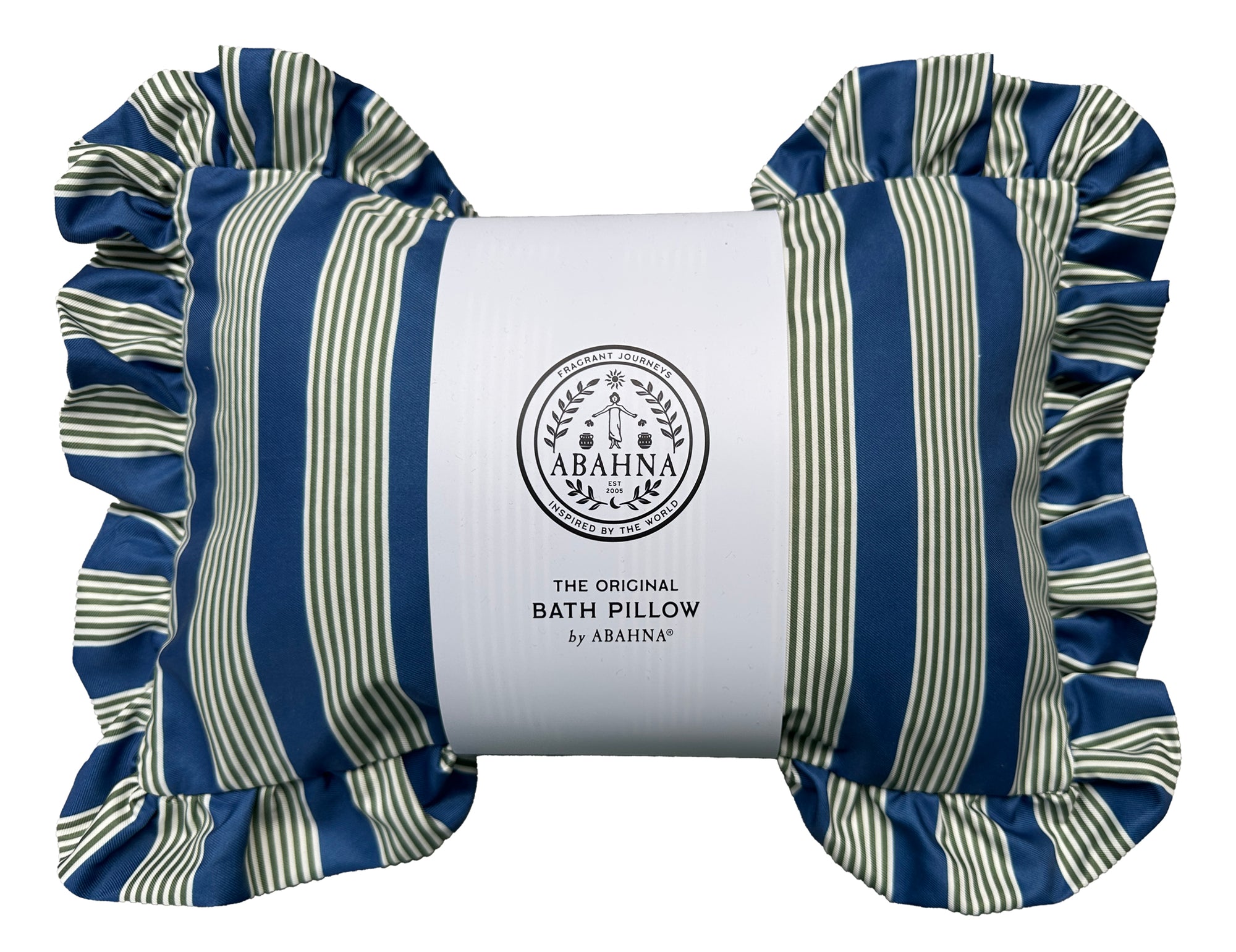 The Original Bath Pillow - blue & green (boxed)