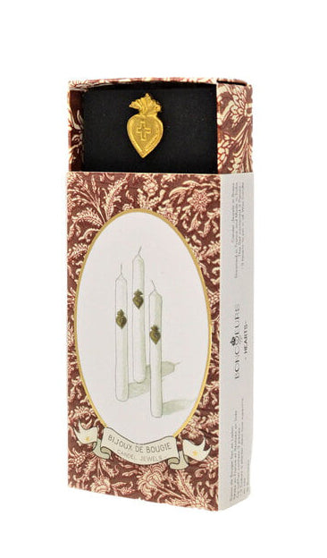 Heart candle jewellery