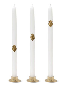 Heart candle jewellery