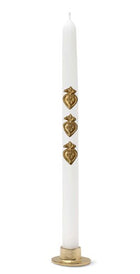 Heart candle jewellery