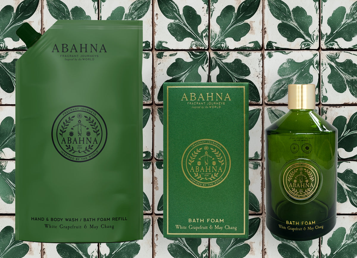 Bath foam refill set - White Grapefruit & May Chang