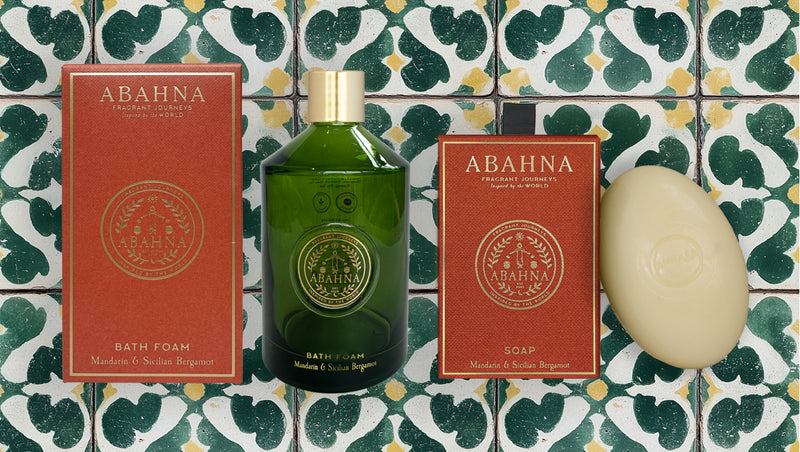 Bath foam & soap set - Mandarin & Sicilian Bergamot