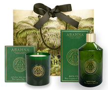 Bath foam decanter & scented candle set - White Grapefruit & May Chang