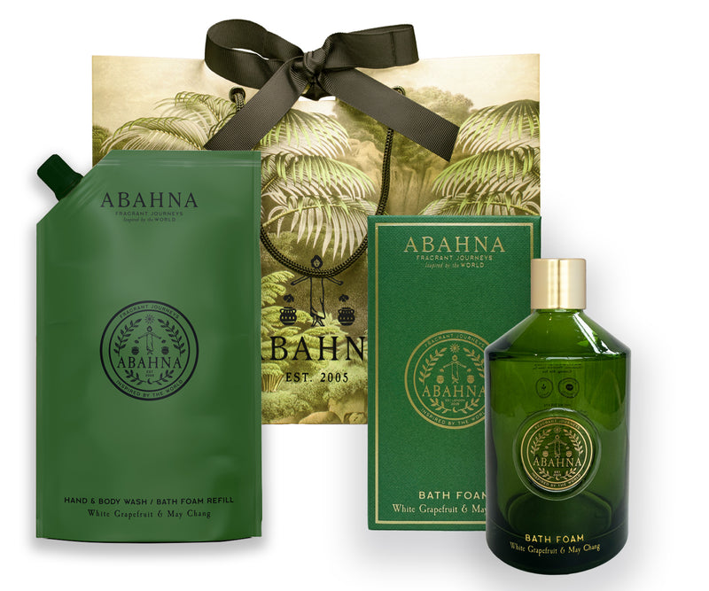 Bath foam refill set - White Grapefruit & May Chang