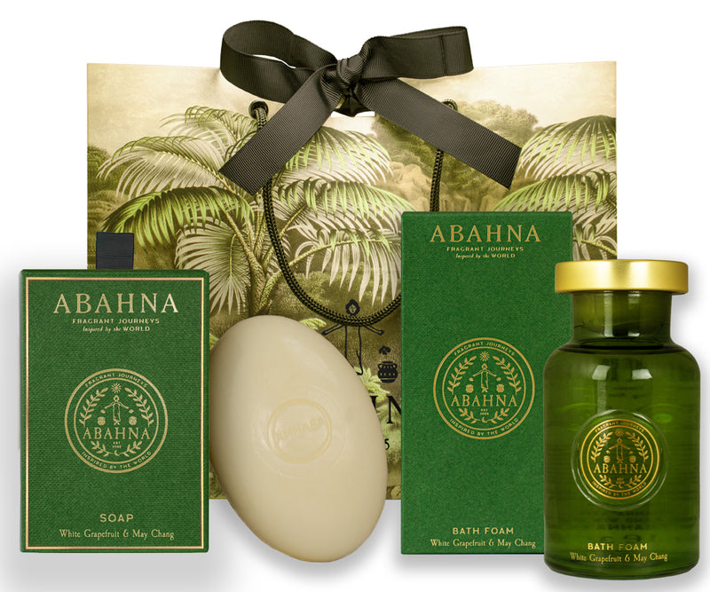 Bath foam & soap set - White Grapefruit & May Chang