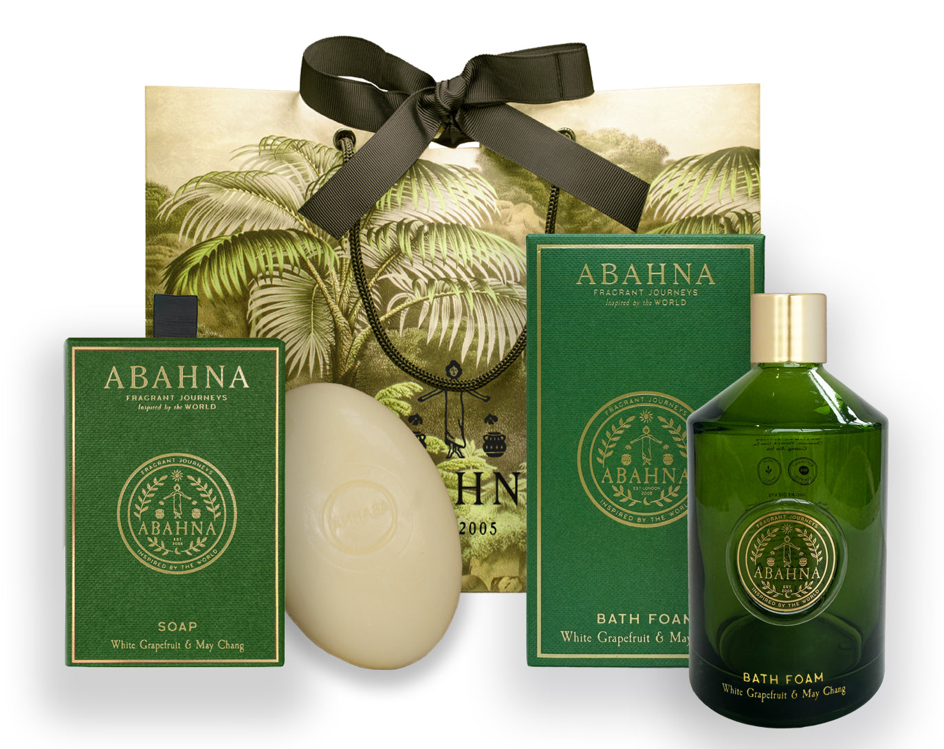 Bath foam & soap set - White Grapefruit & May Chang