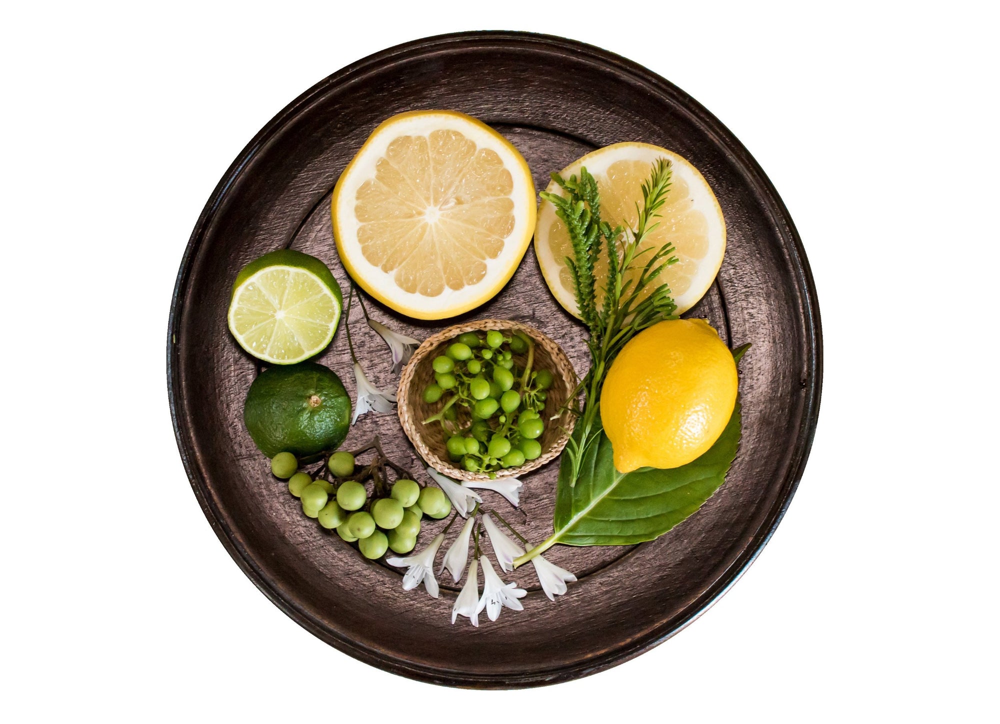 Abahna White Grapefruit & May Chang – uplifting citrus fragrance in luxury bath foams, lotions, soaps, candles and reed diffuser