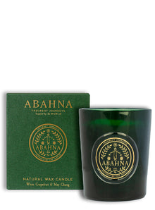 Natural wax votive candle - White Grapefruit & May Chang