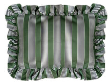 Charcoal grey and green bath pillow with washable cover – elegant bathroom comfort