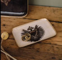 Enamelled decorative sacred heart Tray