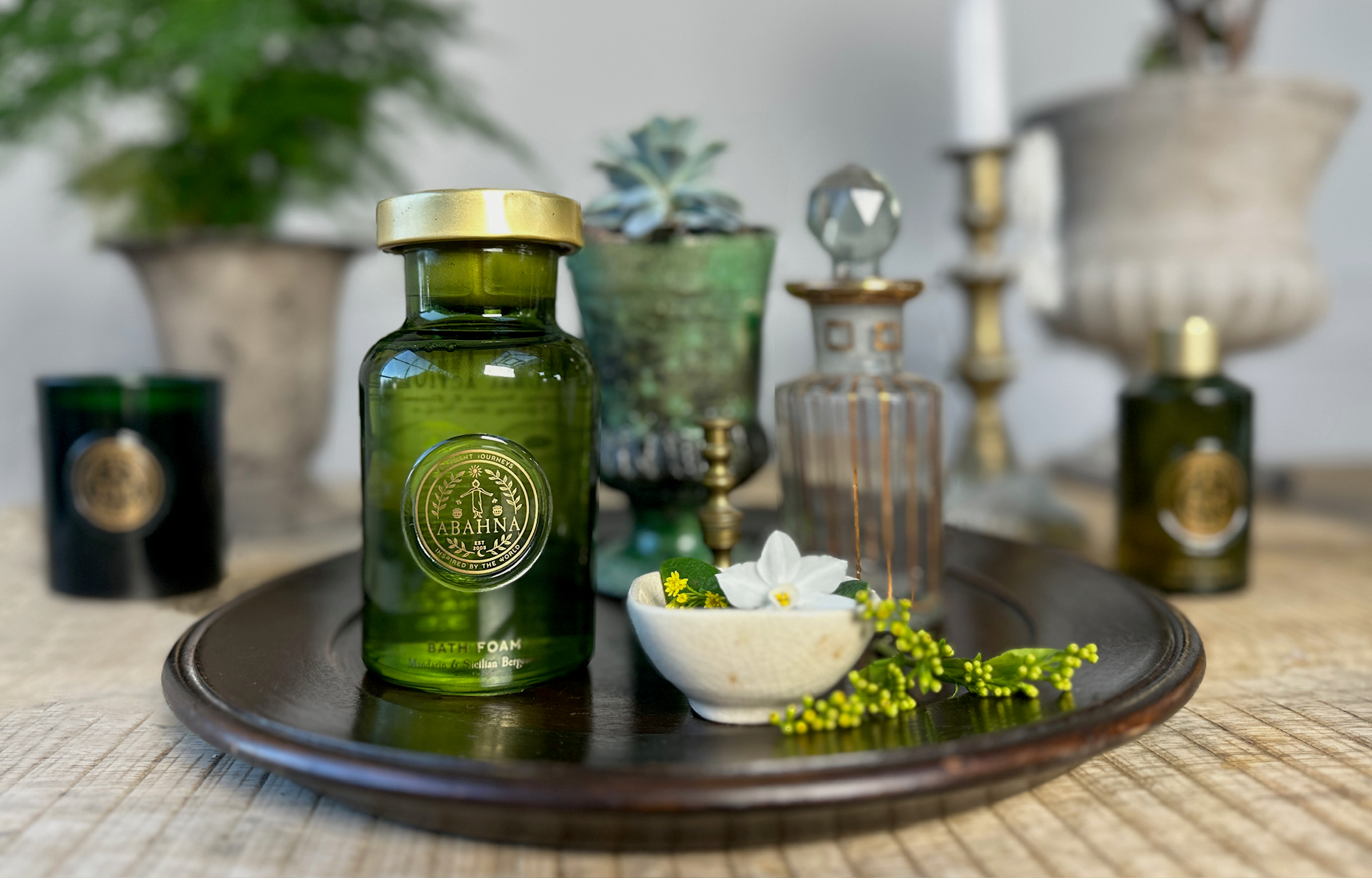 Abahna luxury hotel amenities – bath products, candles and diffusers for spas, hotels and boutique retreats